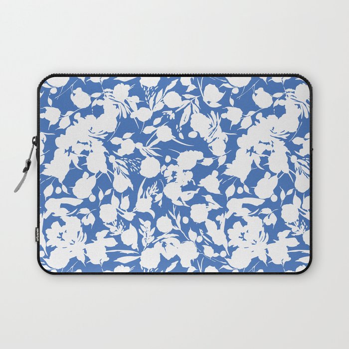 Floral Simplistic Silhouettes B Laptop Sleeve Gallery Image 1
