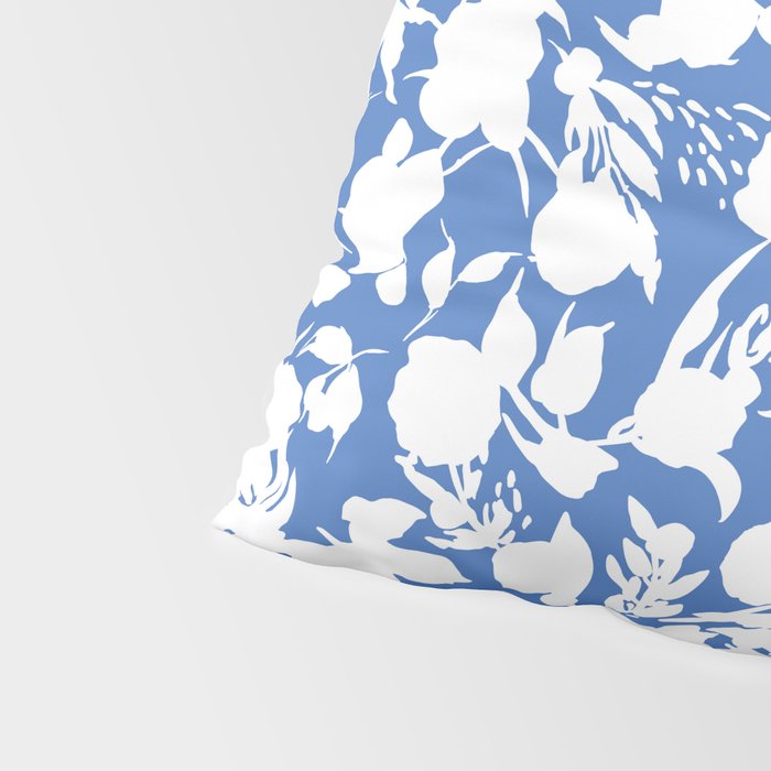 Floral Simplistic Silhouettes B Pillow Sham Gallery Image 4