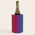 The Color Wheel / Rainbow Stripes Wine Chiller Gallery Image 1