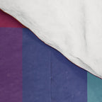 The Color Wheel / Rainbow Stripes Comforter Gallery Image 4