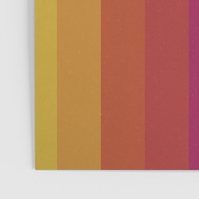 The Color Wheel / Rainbow Stripes Poster Gallery Image 3