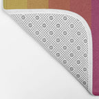 The Color Wheel / Rainbow Stripes Bath Mat Gallery Image 2