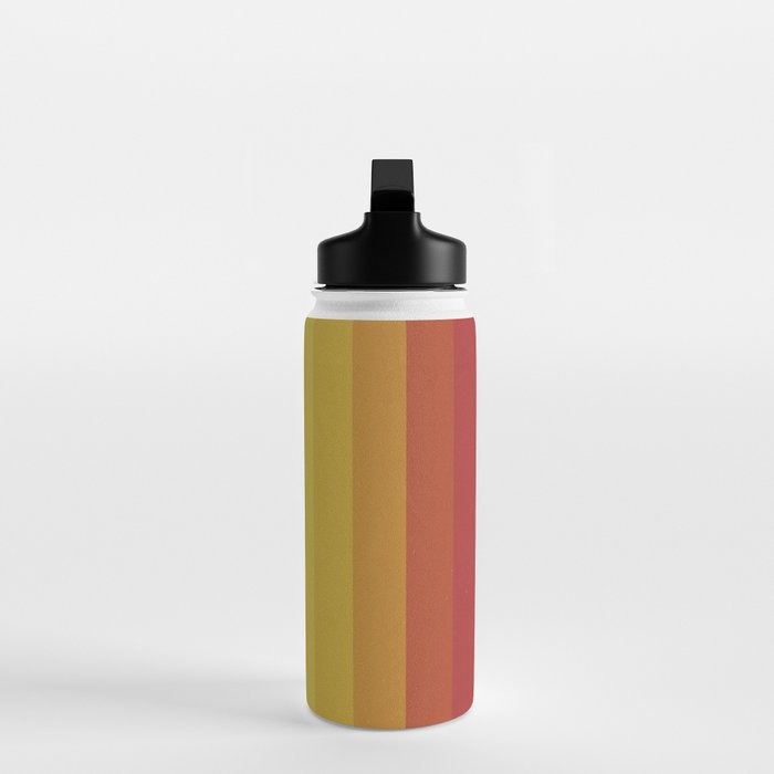The Color Wheel / Rainbow Stripes Water Bottle Gallery Image 3