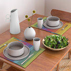 The Color Wheel / Rainbow Stripes Placemat Gallery Image 2