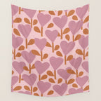 Heart Garden #1 Wall Tapestry Gallery Image 4
