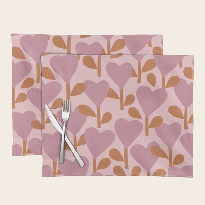 Heart Garden #1 Placemat Gallery Image 1