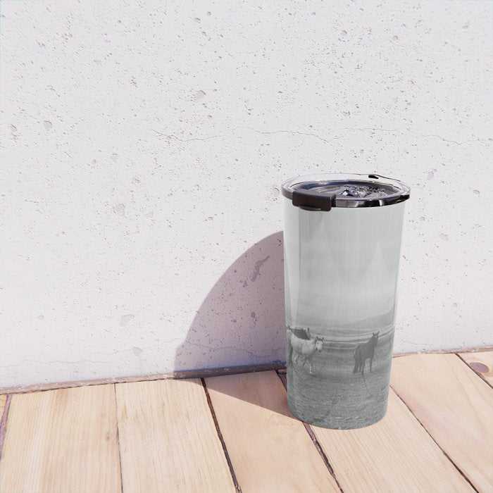 Montana Wild Horses Photography Travel Mug Gallery Image 4