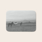Montana Wild Horses Photography Bath Mat Gallery Image 1