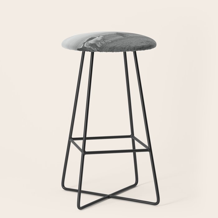 Montana Wild Horses Photography Stool Gallery Image 1