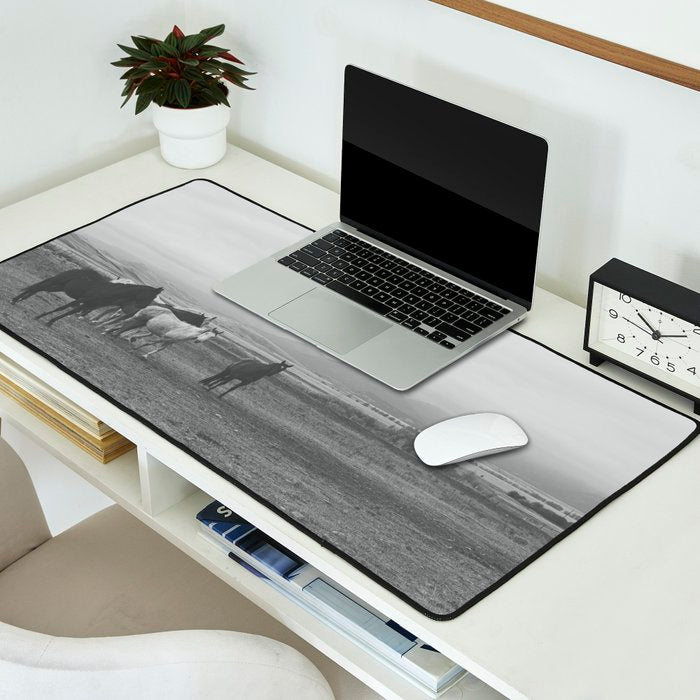 Montana Wild Horses Photography Desk Mat Gallery Image 2