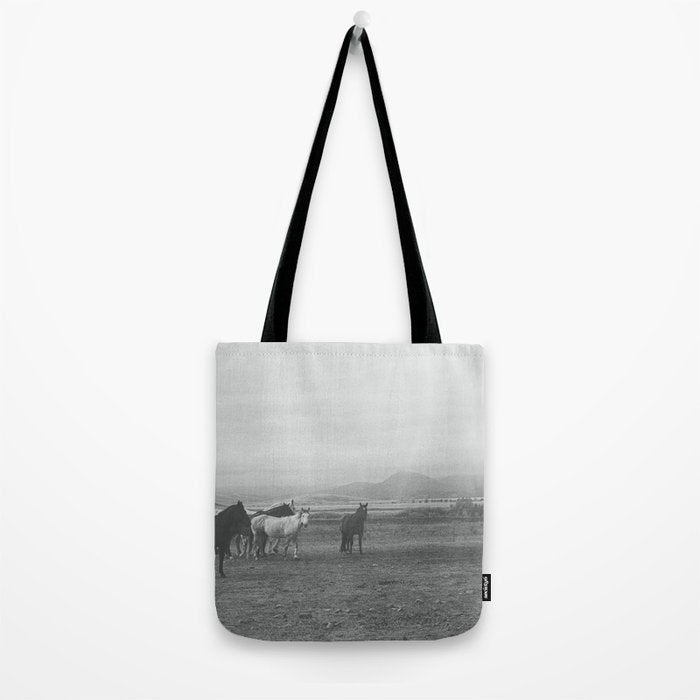 Montana Wild Horses Photography Tote Bag Gallery Image 2