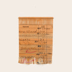 Library Card 23322 Orange Wall Hanging Gallery Image 1