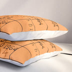 Library Card 23322 Orange Pillow Sham Gallery Image 3