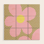 Flower Land Wood Wall Art Gallery Image 1