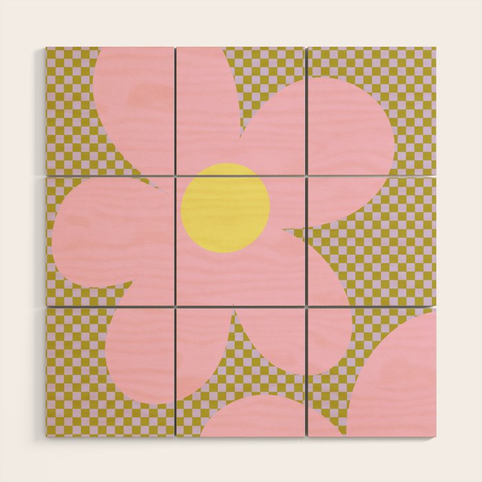 Flower Land Wood Wall Art Gallery Image 1