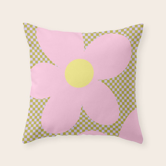 Flower Land Throw Pillow Gallery Image 6