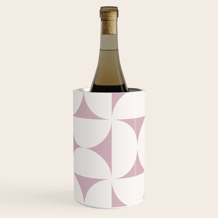 Bauhaus Mid Century Modern Geometric VIII Lilac Wine Chiller Gallery Image 3