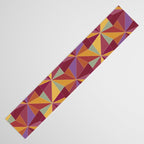 Kaleidoscope Tile Pattern X Vibrant Tropical Table Runner Gallery Image 3