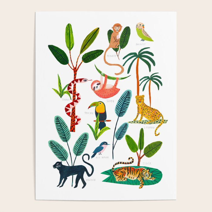 Jungle Creatures Poster Gallery Image 4