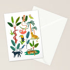 Jungle Creatures Stationery Card Gallery Image 2