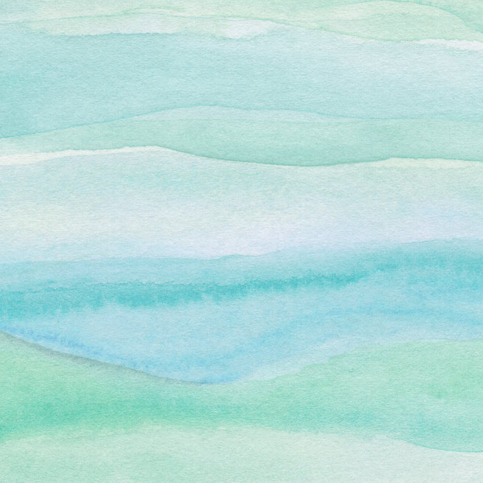 Blue Green Watercolor Layers Coffee Mug Gallery Image 2