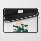 The Art of Wave Riding 1931, First Surfing Book Artwork, for Wall Art, Prints, Posters, Tshirts, Men, Women, Kids Laptop Sleeve Gallery Image 2