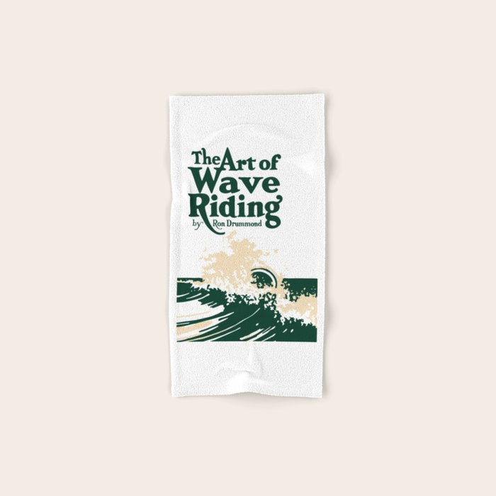 The Art of Wave Riding 1931, First Surfing Book Artwork, for Wall Art, Prints, Posters, Tshirts, Men, Women, Kids Bath Towel Gallery Image 1
