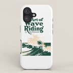 The Art of Wave Riding 1931, First Surfing Book Artwork, for Wall Art, Prints, Posters, Tshirts, Men, Women, Kids iPhone Case Gallery Image 1