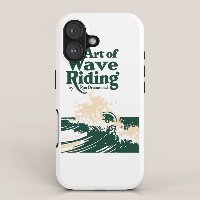 The Art of Wave Riding 1931, First Surfing Book Artwork, for Wall Art, Prints, Posters, Tshirts, Men, Women, Kids iPhone Case Gallery Image 1