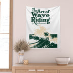 The Art of Wave Riding 1931, First Surfing Book Artwork, for Wall Art, Prints, Posters, Tshirts, Men, Women, Kids Wall Tapestry Gallery Image 2
