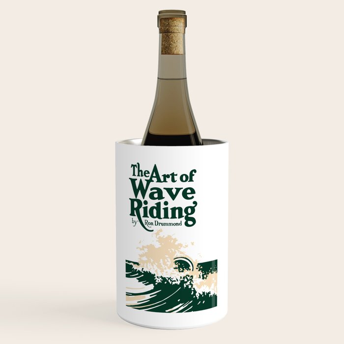 The Art of Wave Riding 1931, First Surfing Book Artwork, for Wall Art, Prints, Posters, Tshirts, Men, Women, Kids Wine Chiller Gallery Image 1