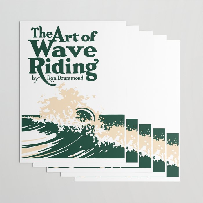 The Art of Wave Riding 1931, First Surfing Book Artwork, for Wall Art, Prints, Posters, Tshirts, Men, Women, Kids Wrapping Paper Gallery Image 3