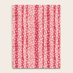 Dotted stripes - Red & pink Notebook Gallery Image 4