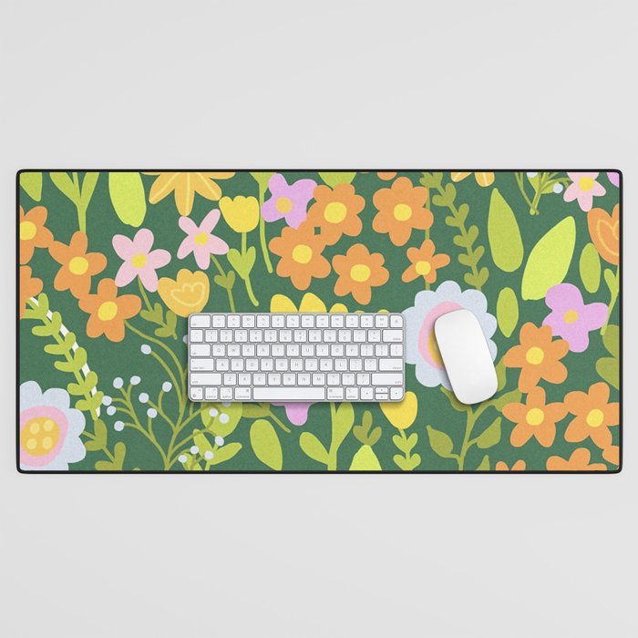 Amelia Green Desk Mat Gallery Image 1