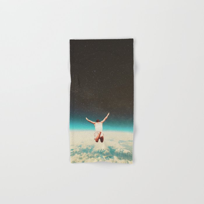 Falling with a hidden smile Bath Towel Gallery Image 1