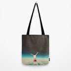 Falling with a hidden smile Tote Bag Gallery Image 2