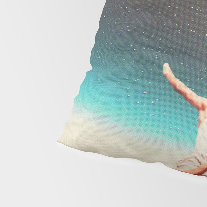 Falling with a hidden smile Pillow Sham Gallery Image 4