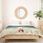 Falling with a hidden smile Duvet Cover Gallery Image 3