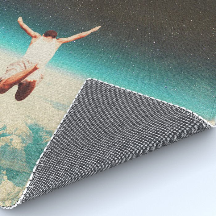 Falling with a hidden smile Rug Gallery Image 4