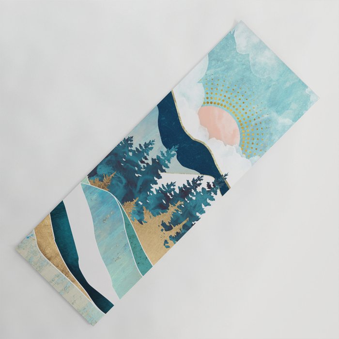 Summer Forest Yoga Mat Gallery Image 1