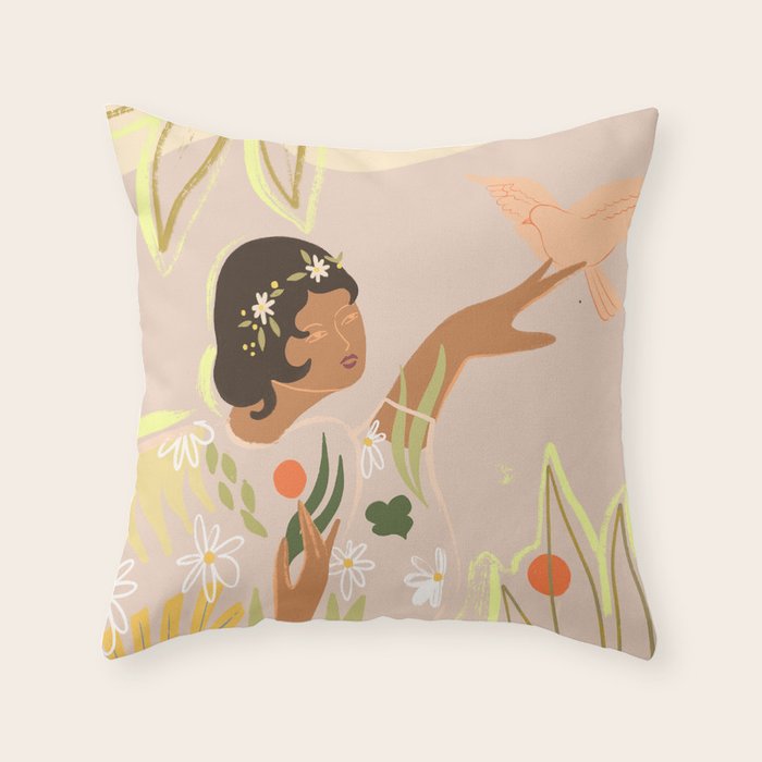 Nature Lover Throw Pillow Gallery Image 1