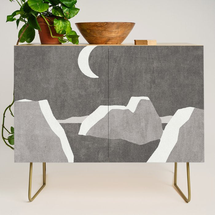 LANDSHAPES / Arctic - Night Credenza Gallery Image 1