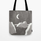 LANDSHAPES / Arctic - Night Tote Bag Gallery Image 1