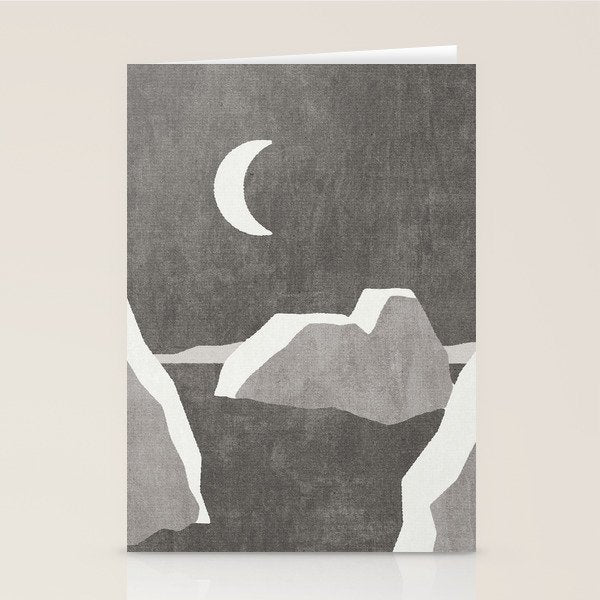 LANDSHAPES / Arctic - Night Stationery Card Gallery Image 2