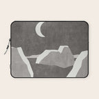 LANDSHAPES / Arctic - Night Laptop Sleeve Gallery Image 1