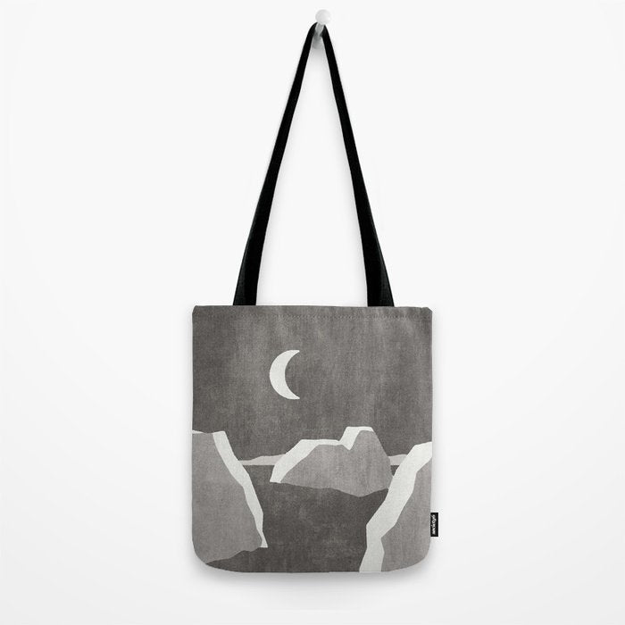 LANDSHAPES / Arctic - Night Tote Bag Gallery Image 2