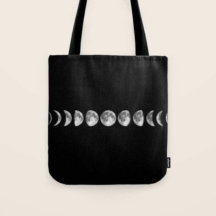 moon phases Tote Bag Gallery Image 1