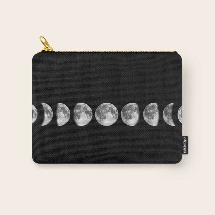 moon phases Carry All Pouch Gallery Image 1
