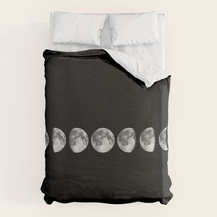 moon phases Duvet Cover Gallery Image 1