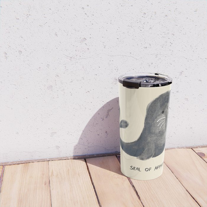 Seal Of Approval Travel Mug Gallery Image 4